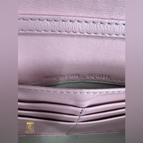 Dior Cannage patent wallet on a chain - Picture 10 of 12